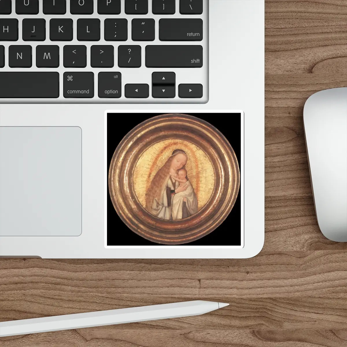 SKU:27310156831514998546 Sticker types:White Shape:Die-Cut Sizes:4" × 4"