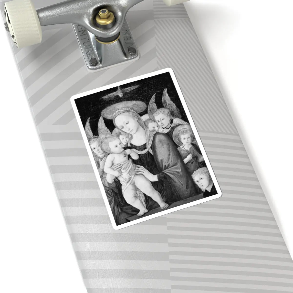 SKU:TSS-STICK-MSTCLL-6X6-1N229 Sizes:6" × 6" Types:White