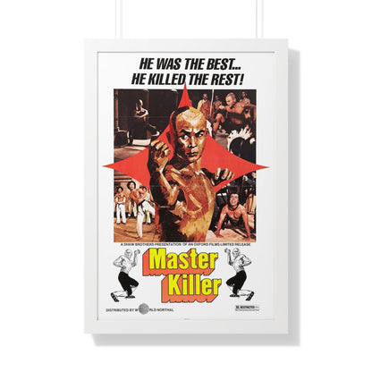 MASTER KILLER (36TH CHAMBER OF SHAOLIN) 1978 - Framed Movie Poster-20" x 30"-The Sticker Space