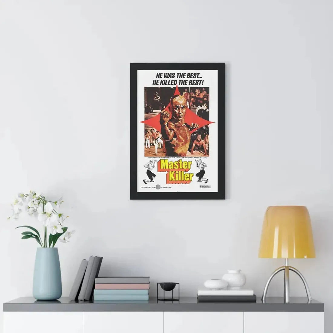 MASTER KILLER (36TH CHAMBER OF SHAOLIN) 1978 - Framed Movie Poster - The Sticker Space