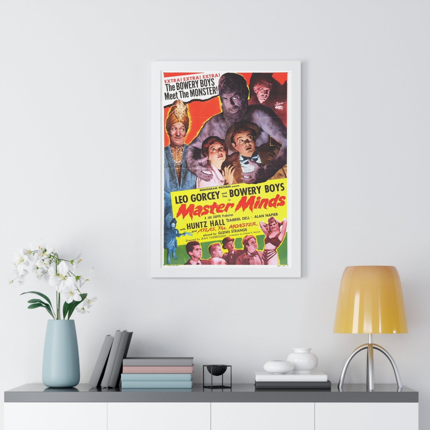 MASTER MINDS 1949 - Framed Movie Poster-The Sticker Space