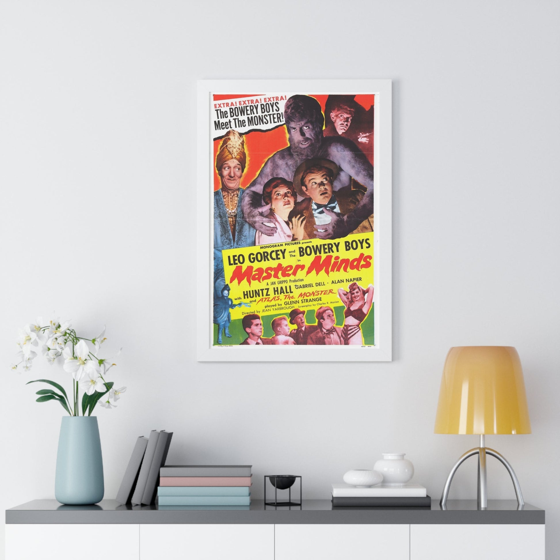 MASTER MINDS 1949 - Framed Movie Poster-The Sticker Space