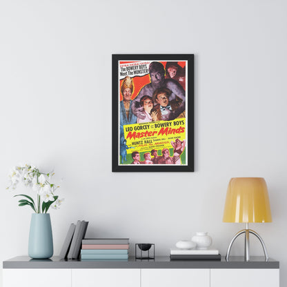 MASTER MINDS 1949 - Framed Movie Poster-The Sticker Space