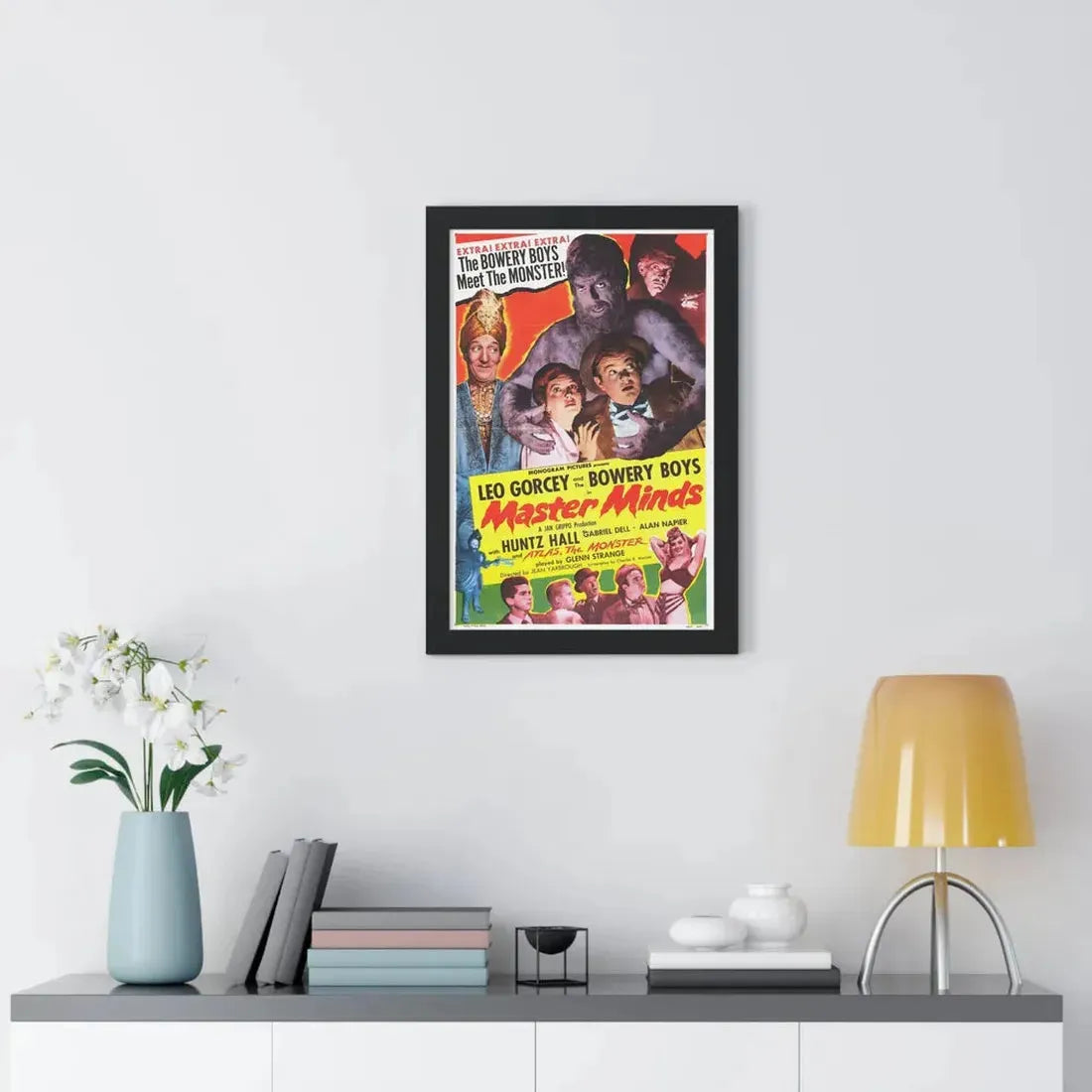 MASTER MINDS 1949 - Framed Movie Poster - The Sticker Space