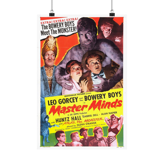 MASTER MINDS 1949 - Paper Movie Poster-12″ x 18″-The Sticker Space