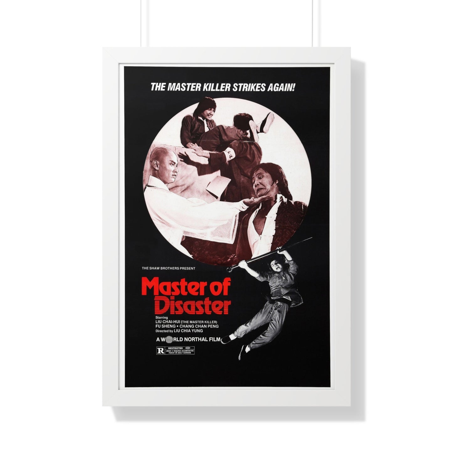 MASTER OF DISASTER 1981 - Framed Movie Poster-20" x 30"-The Sticker Space