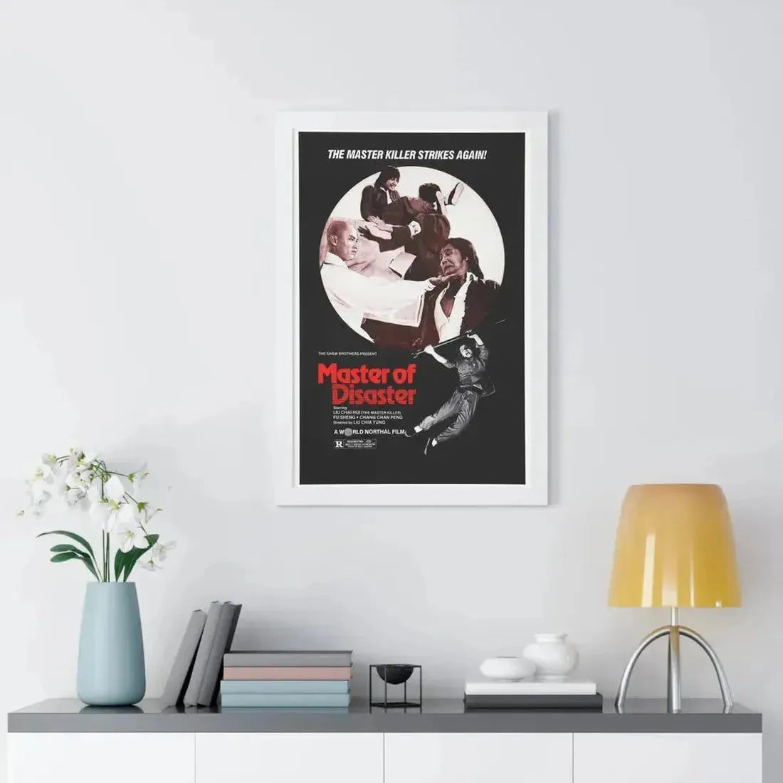 MASTER OF DISASTER 1981 - Framed Movie Poster - The Sticker Space