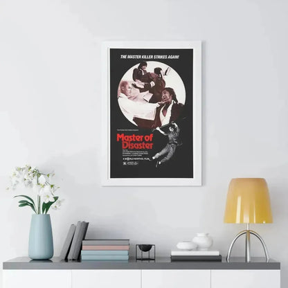 MASTER OF DISASTER 1981 - Framed Movie Poster - The Sticker Space