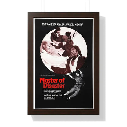 MASTER OF DISASTER 1981 - Framed Movie Poster - The Sticker Space