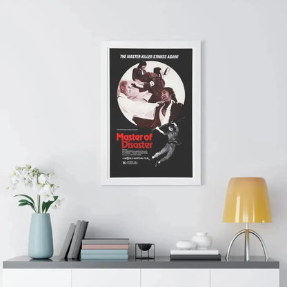 MASTER OF DISASTER 1981 - Framed Movie Poster - The Sticker Space