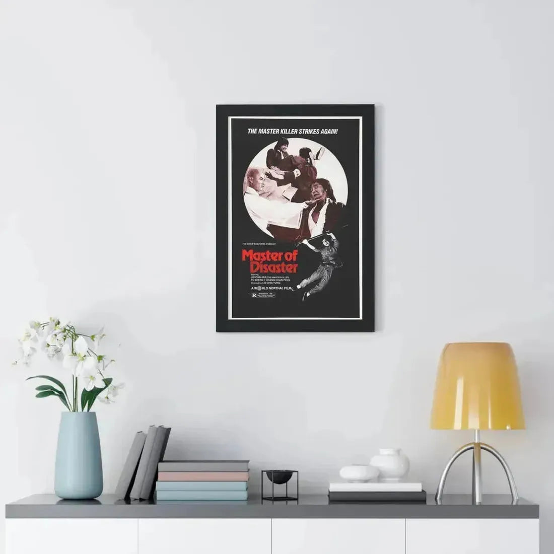 MASTER OF DISASTER 1981 - Framed Movie Poster - The Sticker Space