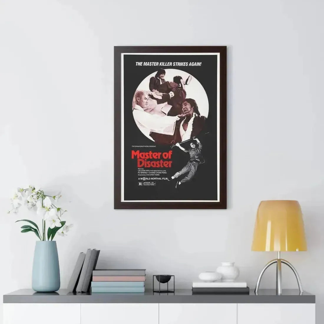 MASTER OF DISASTER 1981 - Framed Movie Poster - The Sticker Space