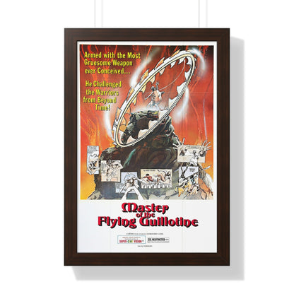 MASTER OF THE FLYING GUILLOTINE 1976 - Framed Movie Poster-16″ x 24″-The Sticker Space