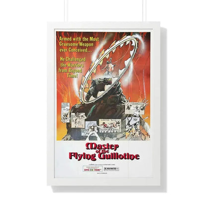 MASTER OF THE FLYING GUILLOTINE 1976 - Framed Movie Poster 20" x 30" White - The Sticker Space