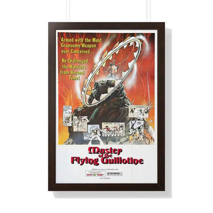 MASTER OF THE FLYING GUILLOTINE 1976 - Framed Movie Poster - The Sticker Space