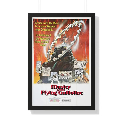 MASTER OF THE FLYING GUILLOTINE 1976 - Framed Movie Poster - The Sticker Space