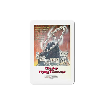 Master of the Flying Guillotine 1977 Movie Poster Refrigerator Magnet - The Sticker Space