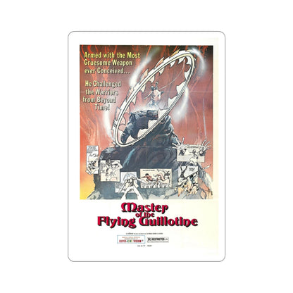 Master of the Flying Guillotine 1977 Movie Poster STICKER Vinyl Die-Cut Decal-4 Inch-The Sticker Space