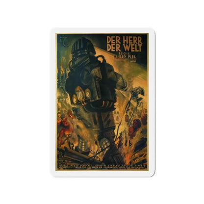 MASTER OF THE WORLD 1934 Movie Poster - Refrigerator Magnet - The Sticker Space