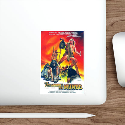 MASTER OF THE WORLD 1983 Movie Poster STICKER Vinyl Die-Cut Decal-The Sticker Space