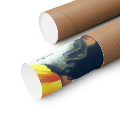 MASTER OF THE WORLD 1983 - Paper Movie Poster - The Sticker Space