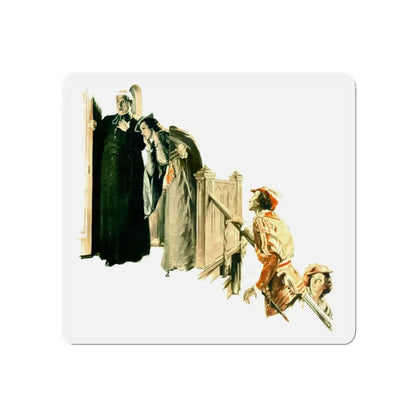 Master Villon has no luck at all, Liberty magazine, December 26, 1936 (Magazine Illustration) Refrigerator Magnet - The Sticker Space