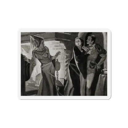 Master Villon, Liberty magazine, September 26, 1936 (Magazine Illustration) Refrigerator Magnet - The Sticker Space