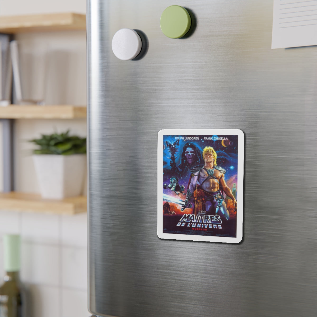 MASTERS OF THE UNIVERSE 1987 Movie Poster - Refrigerator Magnet-The Sticker Space