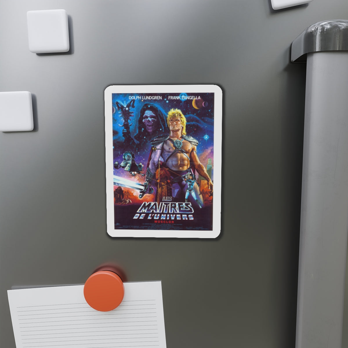 MASTERS OF THE UNIVERSE 1987 Movie Poster - Refrigerator Magnet-The Sticker Space