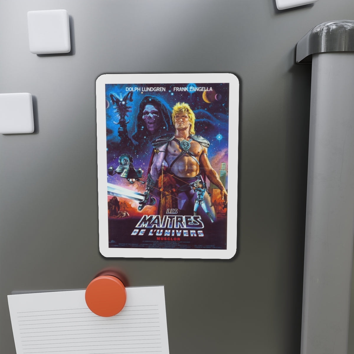 MASTERS OF THE UNIVERSE 1987 Movie Poster - Refrigerator Magnet-The Sticker Space