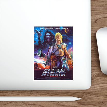 MASTERS OF THE UNIVERSE 1987 Movie Poster STICKER Vinyl Die-Cut Decal-The Sticker Space