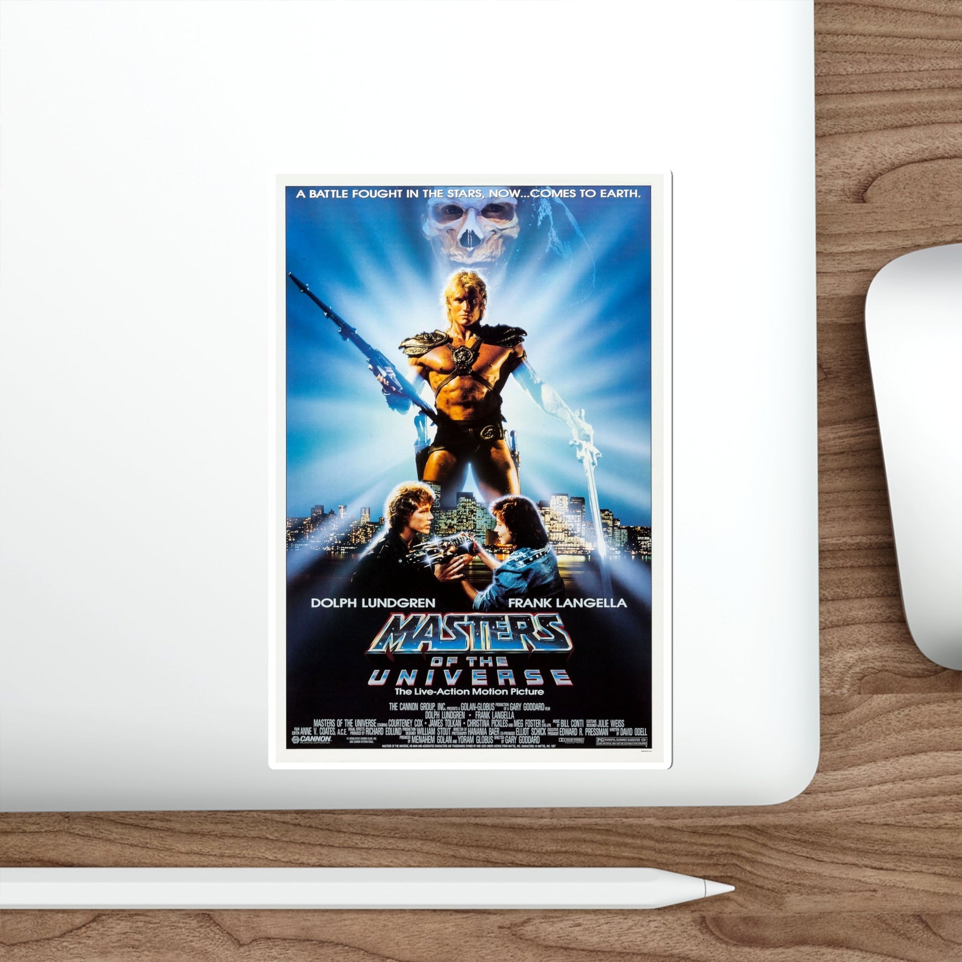 Masters of the Universe 1987 Movie Poster STICKER Vinyl Die-Cut Decal-The Sticker Space