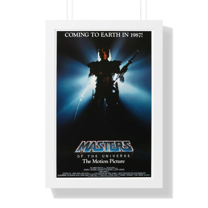 MASTERS OF THE UNIVERSE (TEASER) 1987 - Framed Movie Poster-16″ x 24″-The Sticker Space