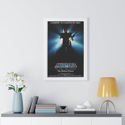 MASTERS OF THE UNIVERSE (TEASER) 1987 - Framed Movie Poster-The Sticker Space