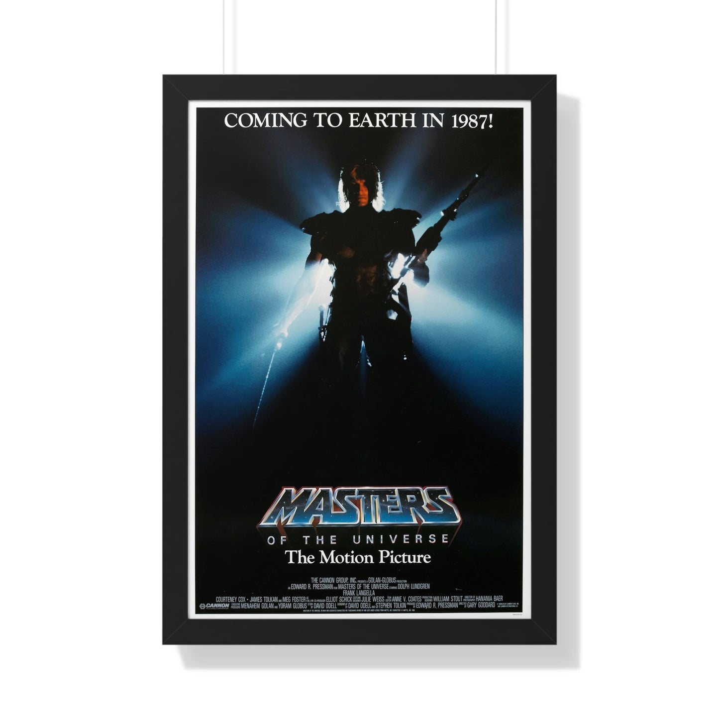 MASTERS OF THE UNIVERSE (TEASER) 1987 - Framed Movie Poster-20" x 30"-The Sticker Space