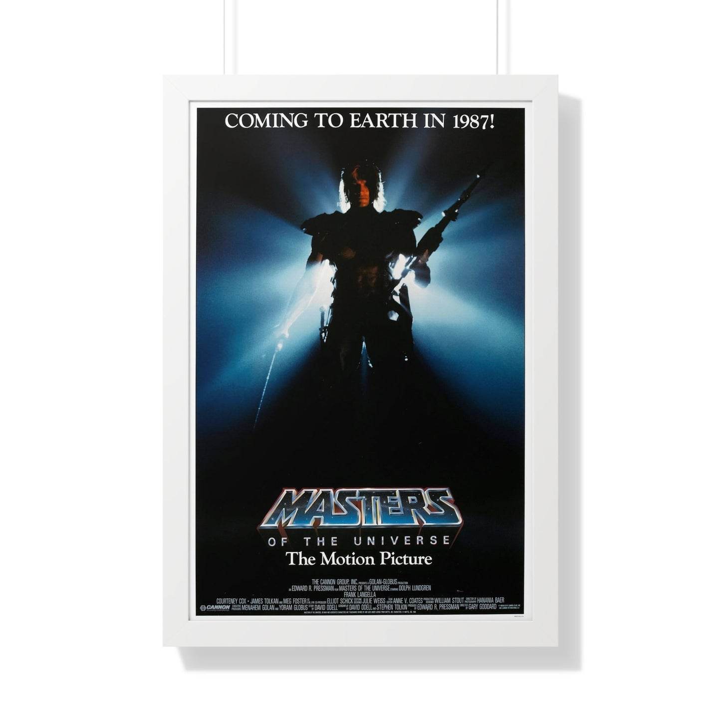 MASTERS OF THE UNIVERSE (TEASER) 1987 - Framed Movie Poster-20" x 30"-The Sticker Space