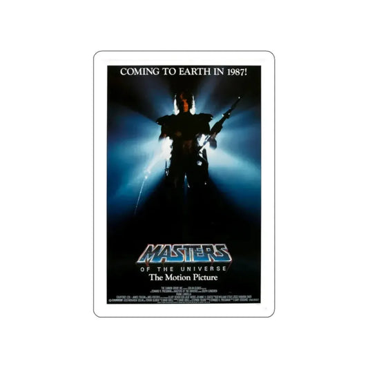 MASTERS OF THE UNIVERSE (TEASER) 1987 Movie Poster STICKER Vinyl Die-Cut Decal 2 Inch - The Sticker Space