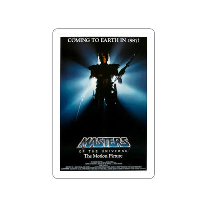 MASTERS OF THE UNIVERSE (TEASER) 1987 Movie Poster STICKER Vinyl Die-Cut Decal 3 Inch - The Sticker Space