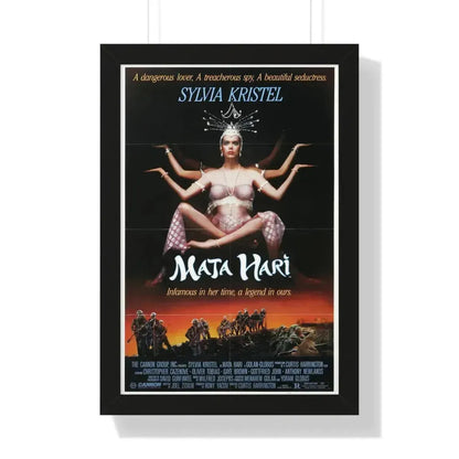 MATA HARI 1985 - Framed Movie Poster 16″ x 24″ Black - The Sticker Space