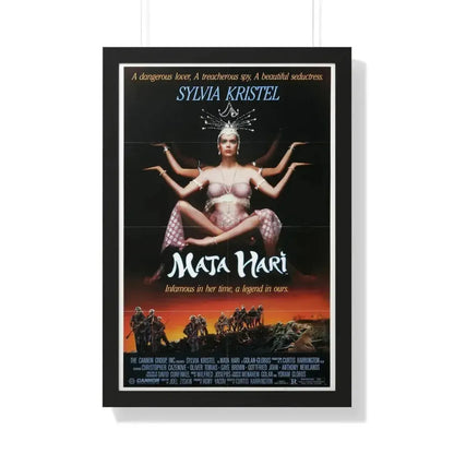 MATA HARI 1985 - Framed Movie Poster 20" x 30" Black - The Sticker Space