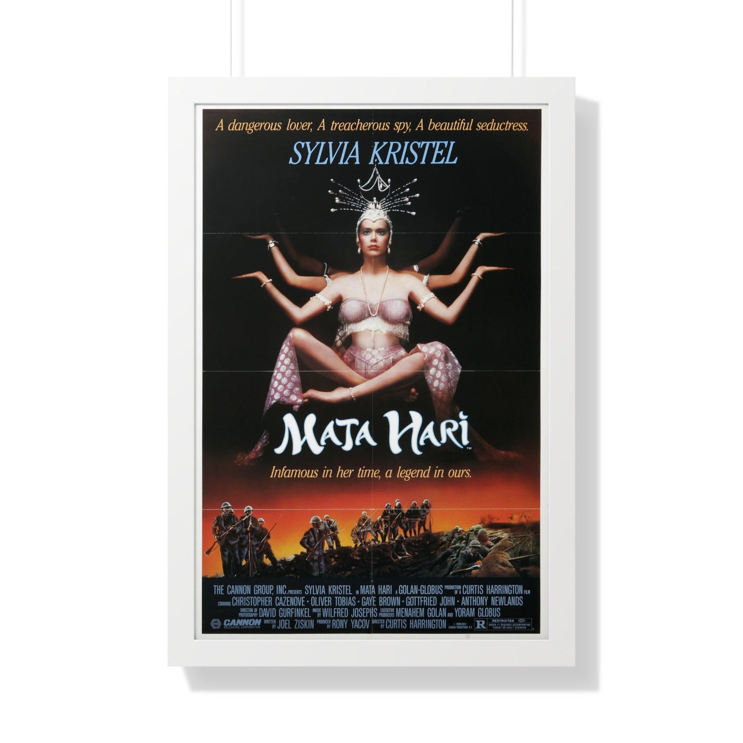 MATA HARI 1985 - Framed Movie Poster-20" x 30"-The Sticker Space