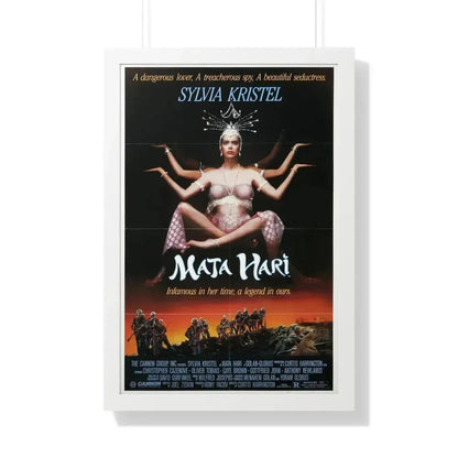 MATA HARI 1985 - Framed Movie Poster 20" x 30" White - The Sticker Space
