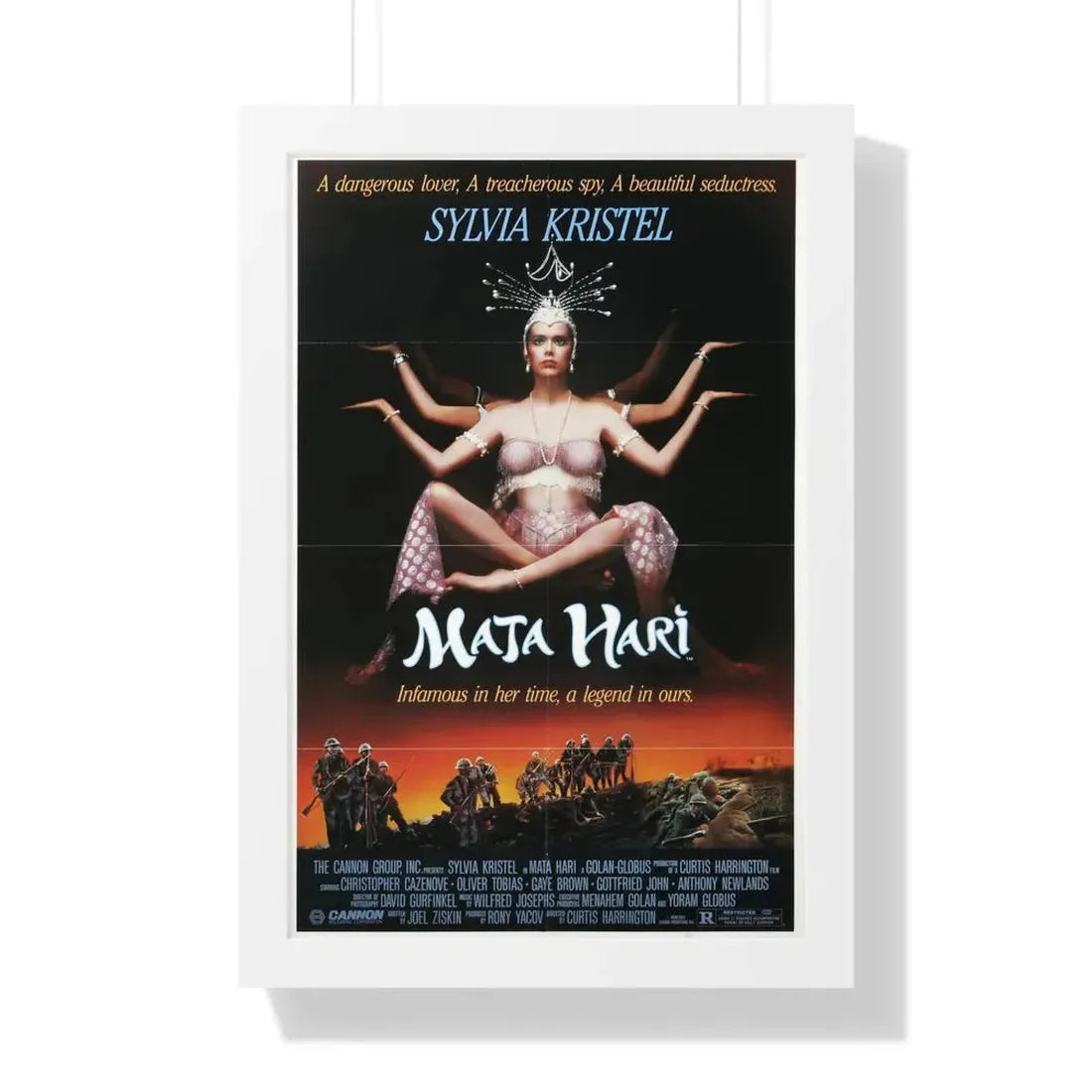 MATA HARI 1985 - Framed Movie Poster - The Sticker Space