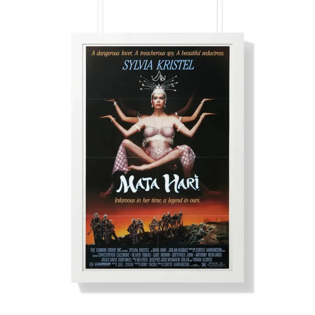MATA HARI 1985 - Framed Movie Poster - The Sticker Space