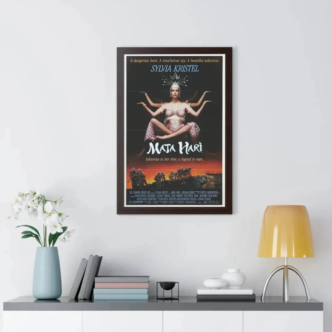 MATA HARI 1985 - Framed Movie Poster - The Sticker Space