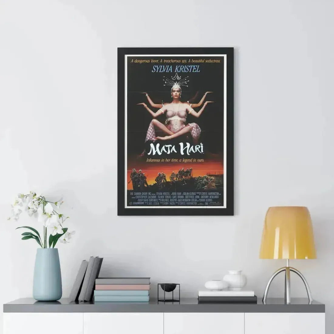 MATA HARI 1985 - Framed Movie Poster - The Sticker Space