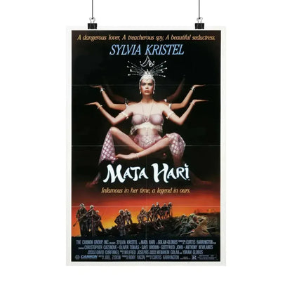 MATA HARI 1985 - Paper Movie Poster 12″ x 18″ Matte - The Sticker Space