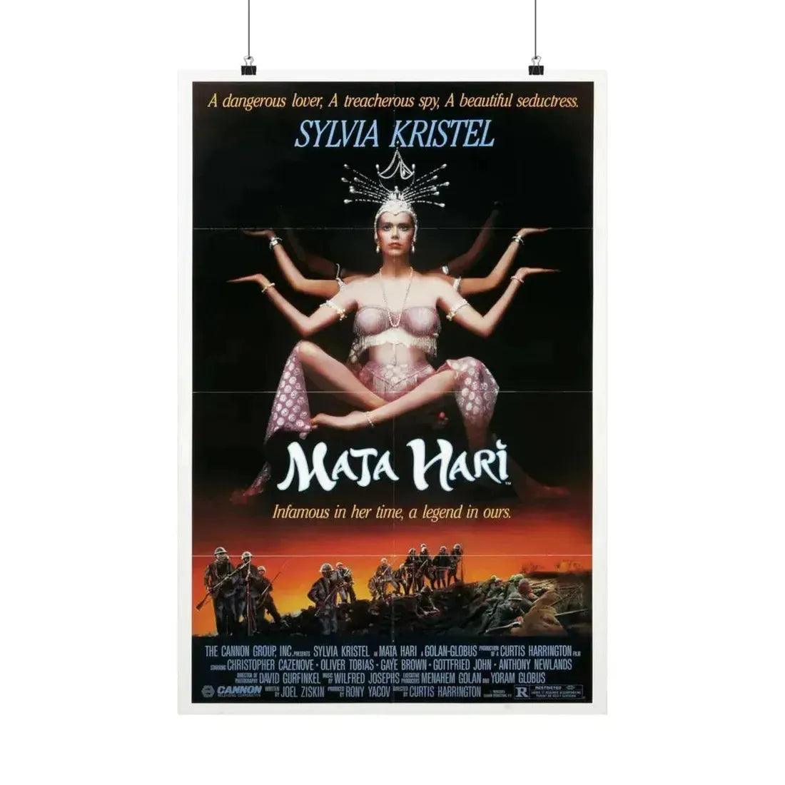 MATA HARI 1985 - Paper Movie Poster 20″ x 30″ Matte - The Sticker Space