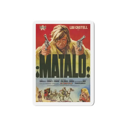 MATALO 1970 Movie Poster - Refrigerator Magnet - The Sticker Space