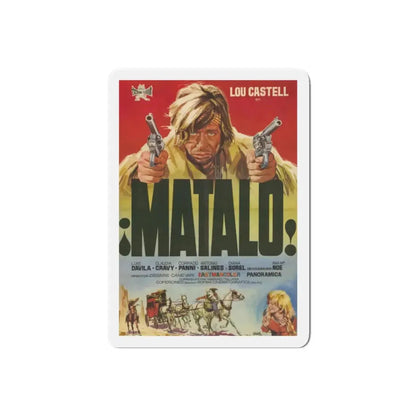 MATALO 1970 Movie Poster - Refrigerator Magnet - The Sticker Space